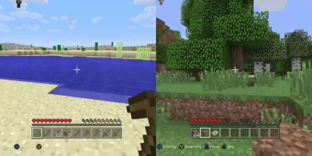 Is Minecraft Split Screen