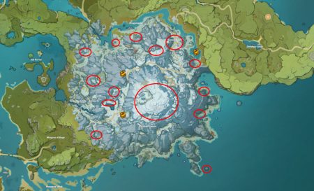 All Starsilver Ore Locations in Genshin Impact