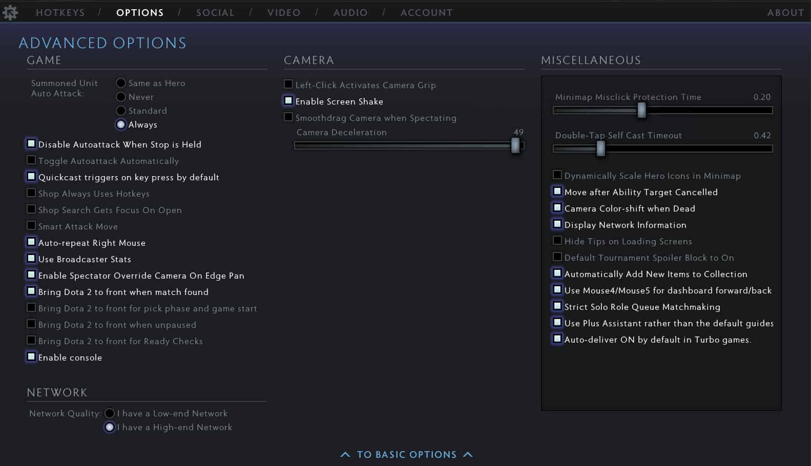 Best InGame Settings for Dota 2 (2023)