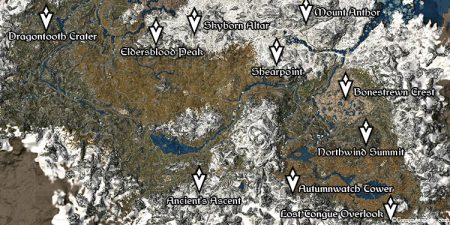 All Skyrim Dragon Locations (2023)